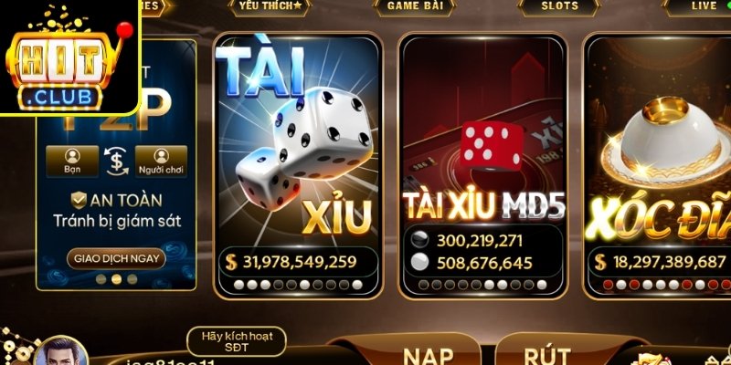 Hướng Dẫn Chơi Tài Xỉu Hitclub – Cách Tiếp Cận Đúng Nhất 1 Tổng quan về tài xỉu Hitclub