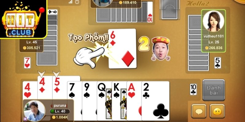 Phỏm Hitclub – Trải Nghiệm Đánh Game Hấp Dẫn Kịch Tính 1 Giới thiệu game Phỏm Hitclub