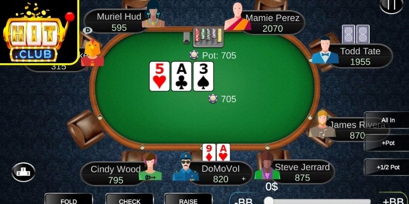 Poker Hitclub – Hướng Dẫn Chơi và Chiến Lược Từ Cao Thủ 3 Không sẵn sàng bỏ bài
