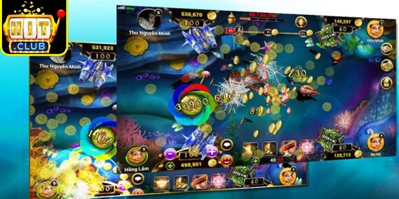Bí Kíp Bắn Cá Đổi Thưởng Chinh Phục Đại Dương Hitclub 1 Hãy điều chỉnh các mức đạn bắn ra